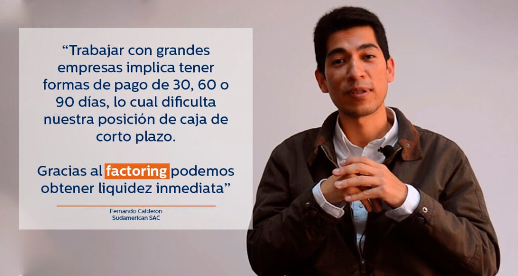 Testimonio factoring